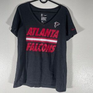 NFL Team Apparel Atlanta Falcons V-Neck T-shirt